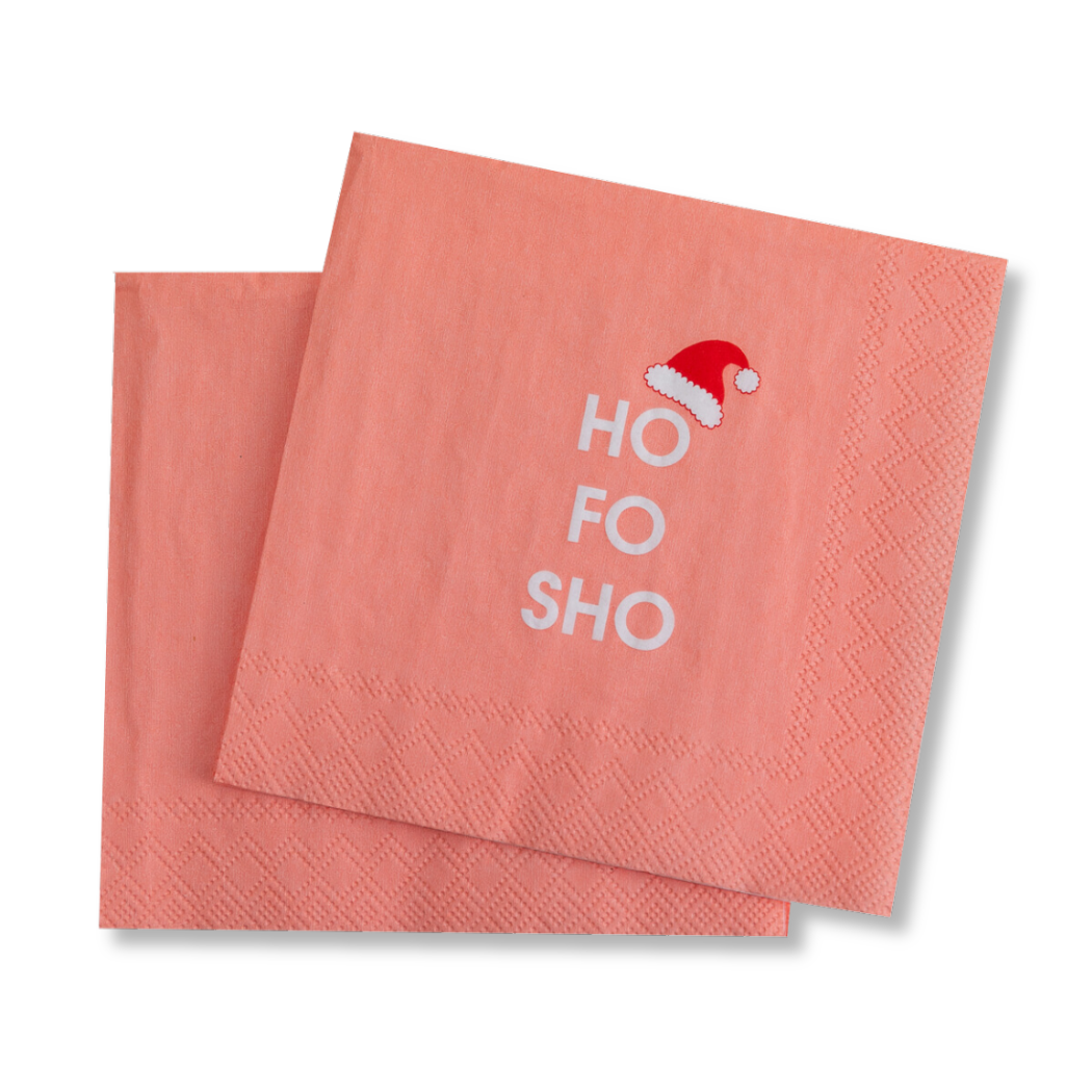 Chez Gagné - Ho Fo Sho - Cocktail Napkins