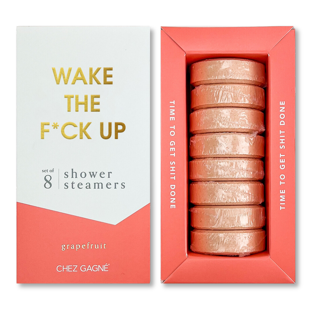 Chez Gagné - Wake The F*ck Up - Shower Steamers - Grapefruit