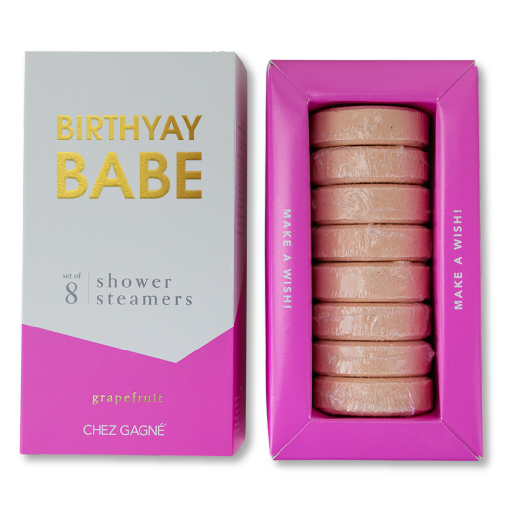 Chez Gagné - Birthyay Babe - Shower Steamers - Grapefruit