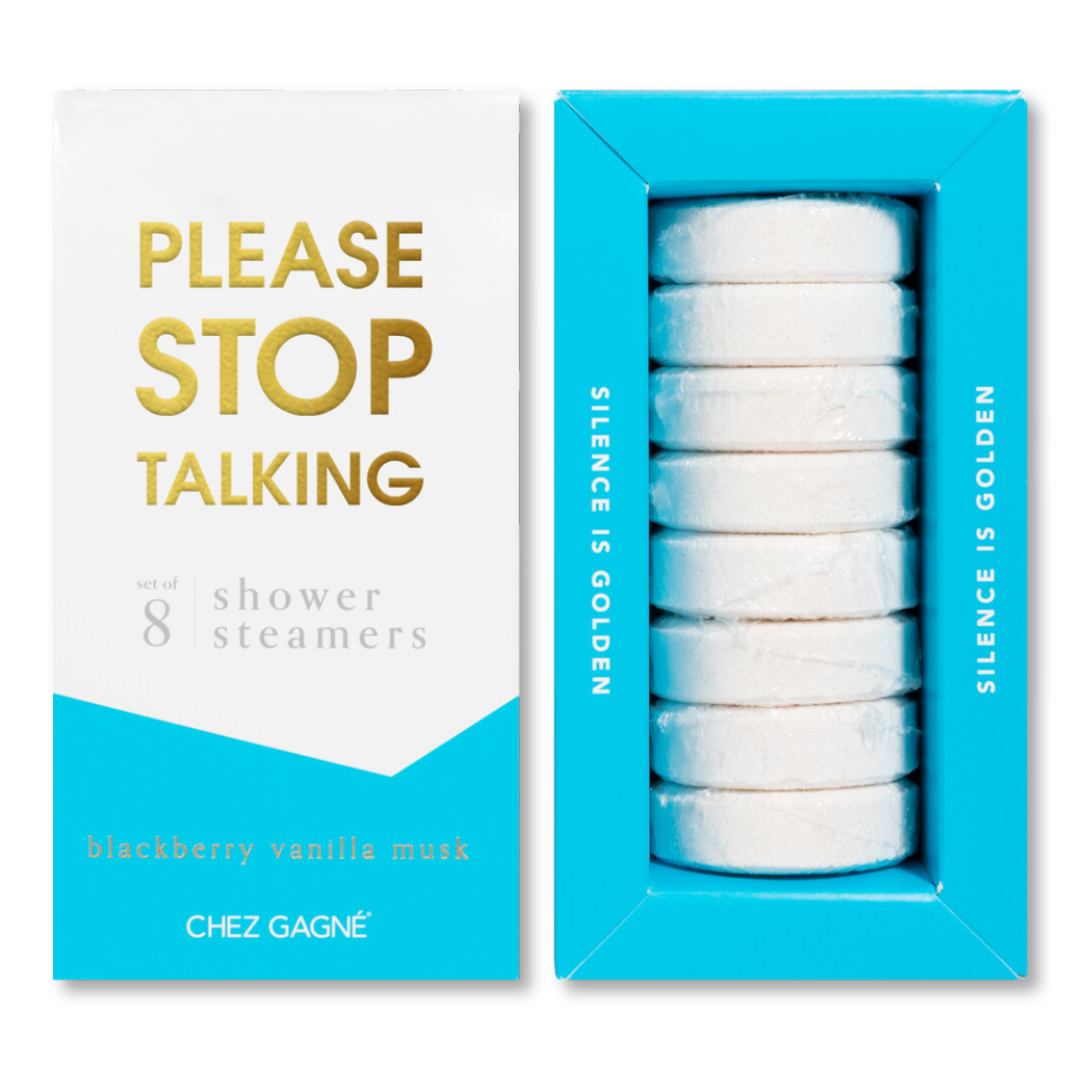 Chez Gagné - Please Stop Talking - Shower Steamers - Blackberry Quince