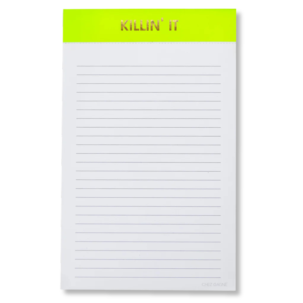 Killin' It - Lined Notepad