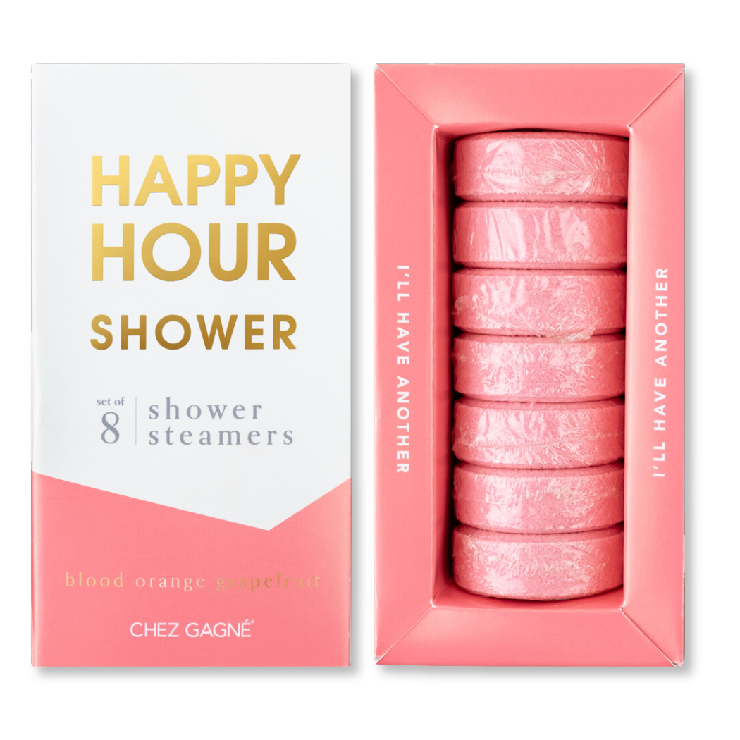 Chez Gagné - Happy Hour Shower - Shower Steamers - Blood Orange Mimosa