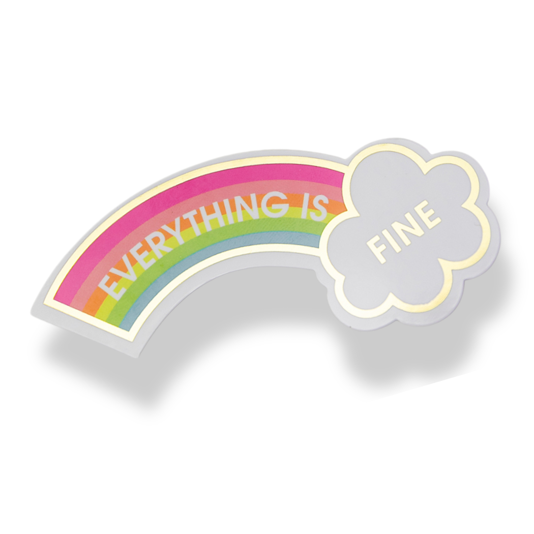 Chez Gagné - Everything is Fine - Vinyl Sticker