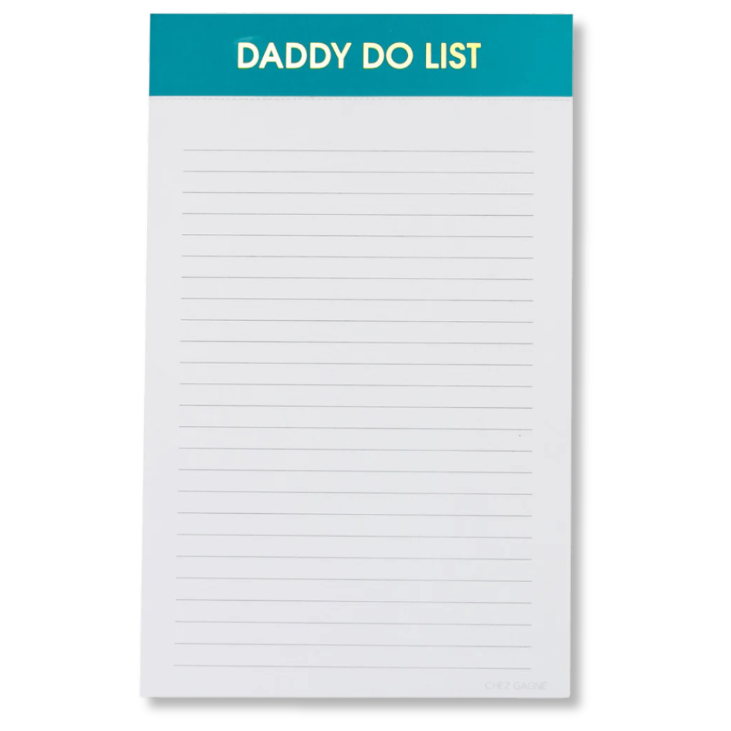 Daddy Do List - Lined Notepad