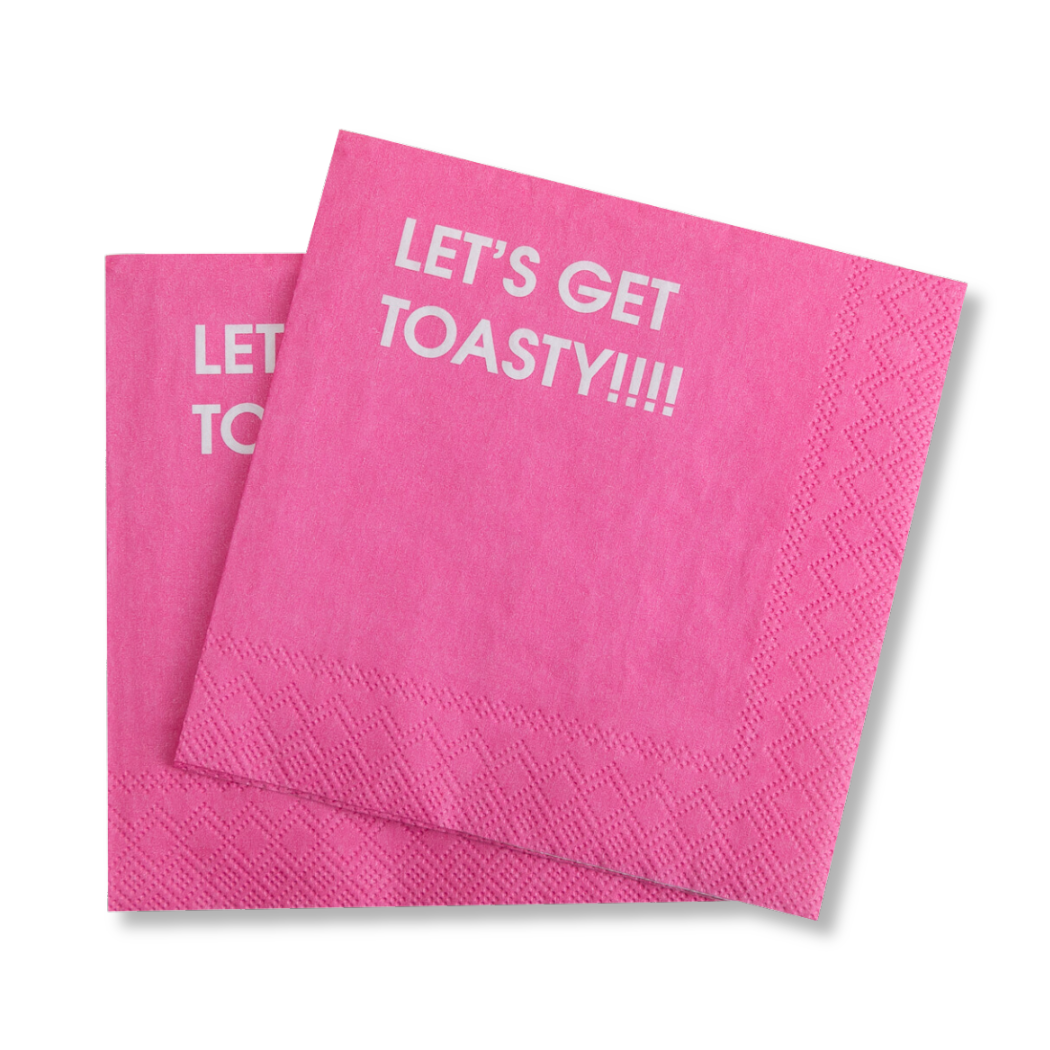 Chez Gagné - Let's Get Toasty!!!! - Cocktail Napkins