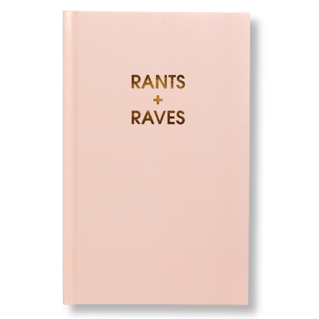 Rants + Raves - Mimosa Orange Hardcover Journal