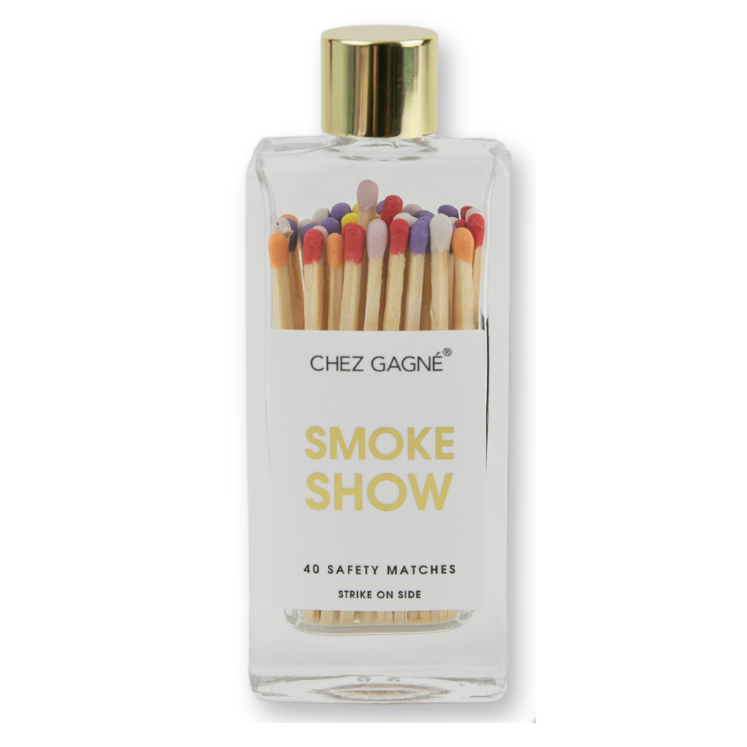 Chez Gagné - Smokeshow - Glass Bottle Safety Matches