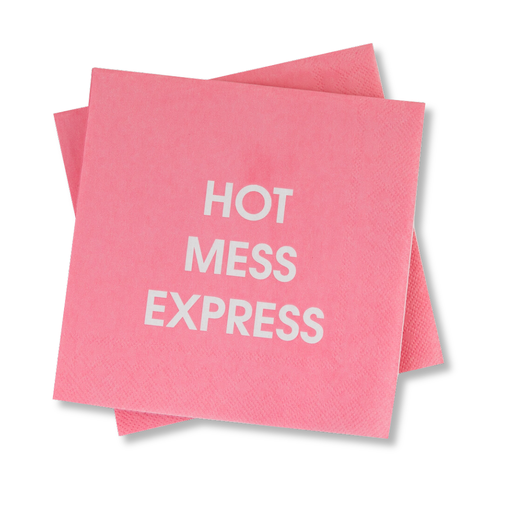 Hot Mess Express - Cocktail Napkins