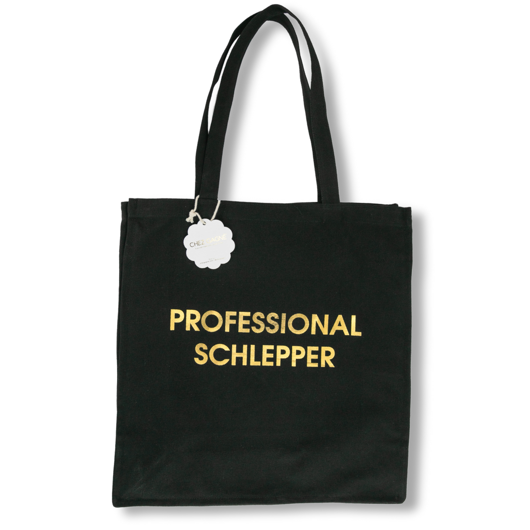 Chez Gagné - Professional Schlepper -  Oversized Tote Bag