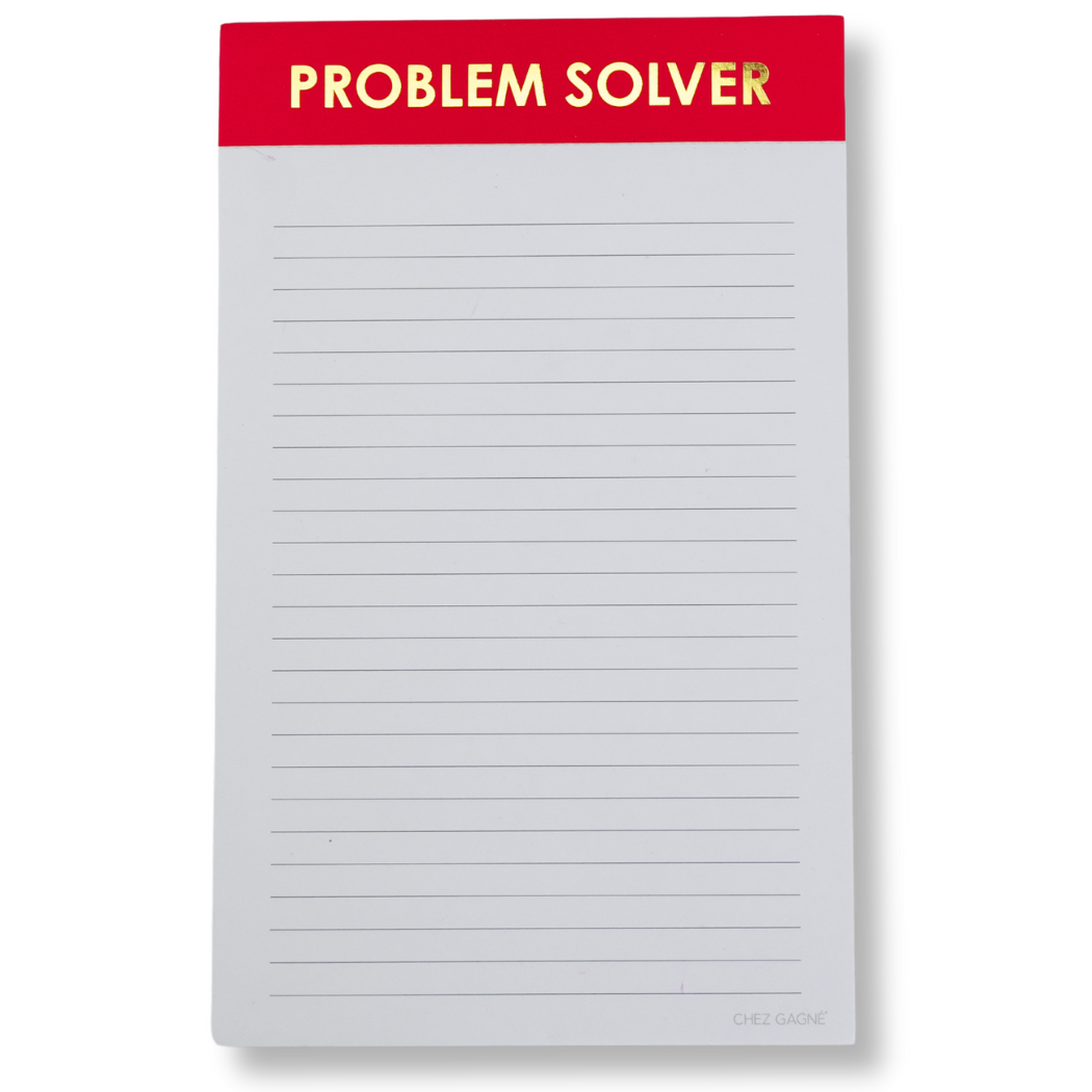 Problem Solver - Lined Notepad