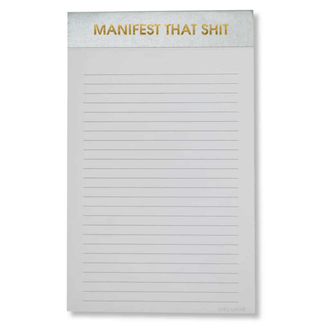 Manifest That Shit - Lined Notepad