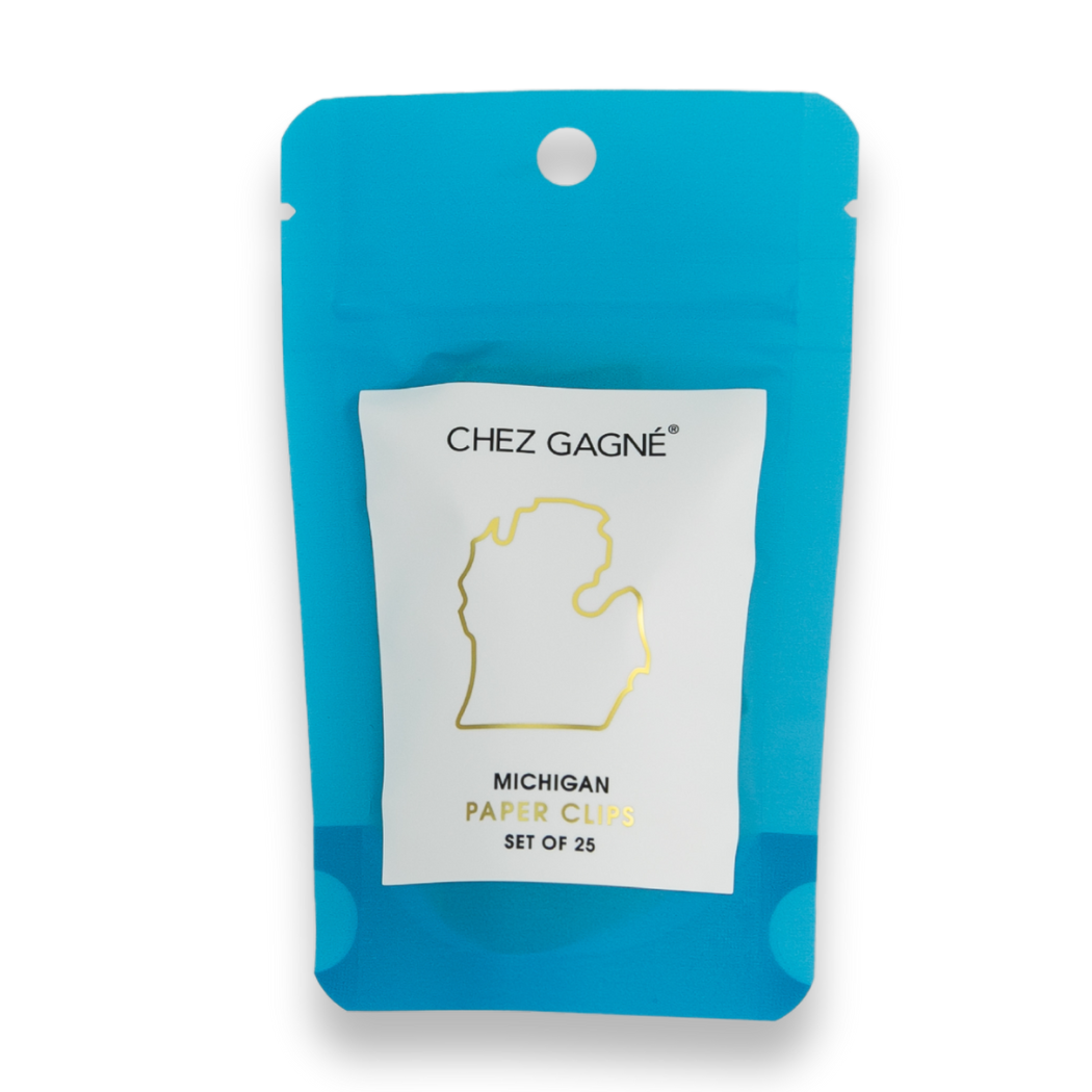 Chez Gagné - Paper Clip Pack - Michigan State Pack of 25