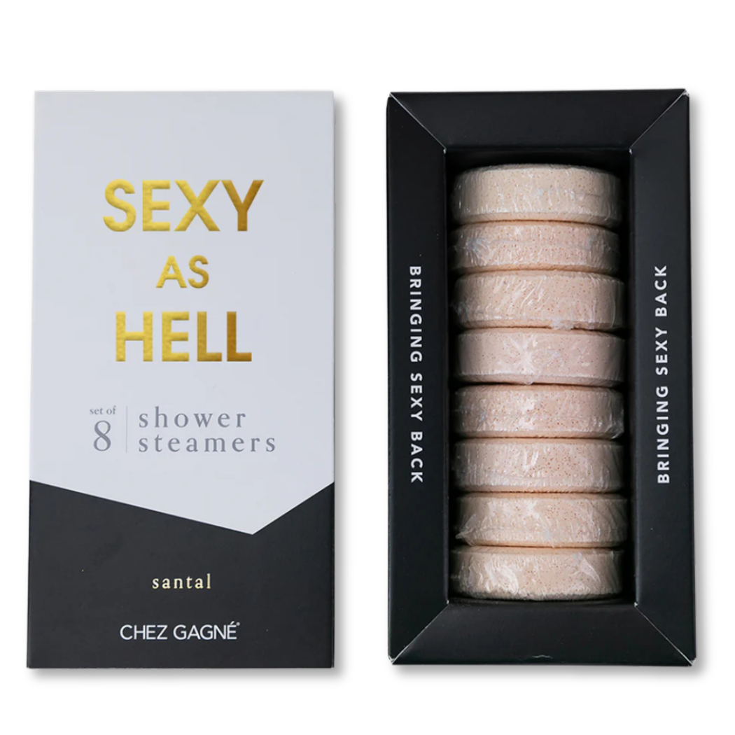 Chez Gagné - Sexy As Hell - Shower Steamers - Santal