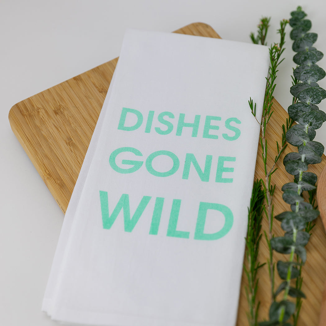 Chez Gagné - Dishes Gone Wild - Tea Towels