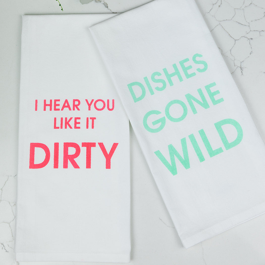 Dishes Gone Wild - Tea Towels