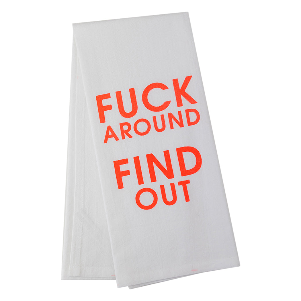 Chez Gagné - Fuck Around Find Out - Tea Towels