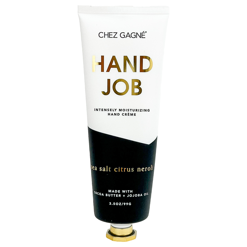 Chez Gagné -Hand Crème -Moisturizing -Hand Job -Sea Salt Citrus Neroli