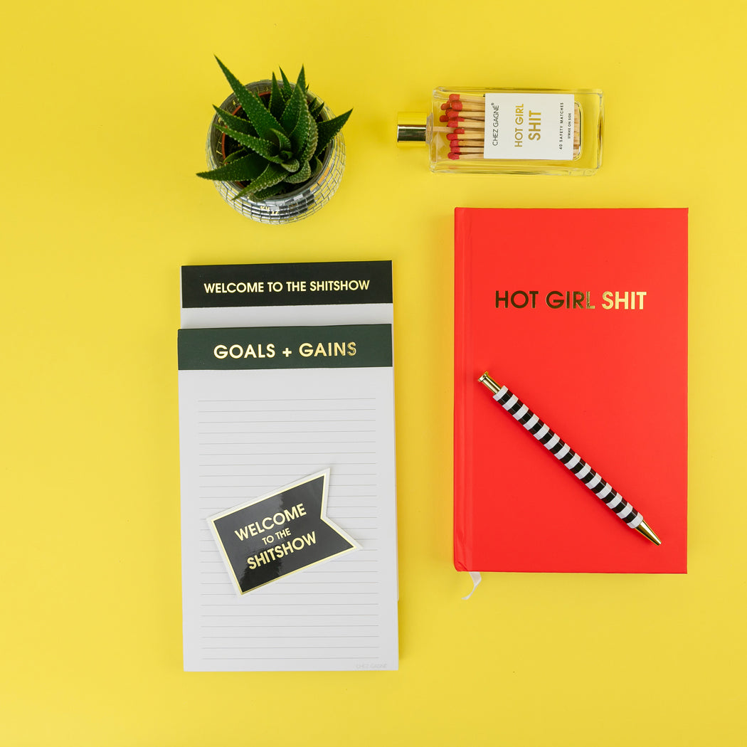 Hot Girl Shit - Glass Bottle Safety Matches