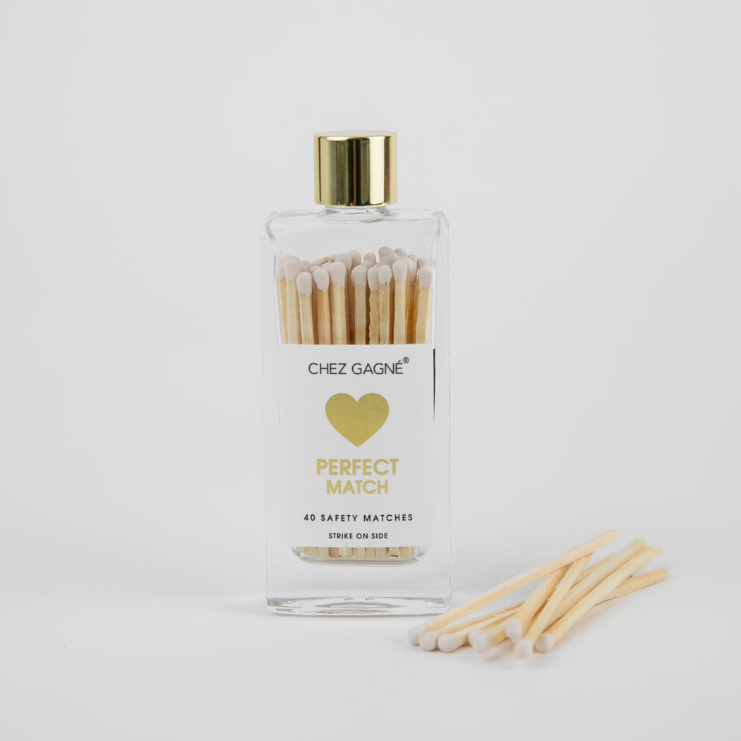 Perfect Match - Glass Bottle Safety Matches