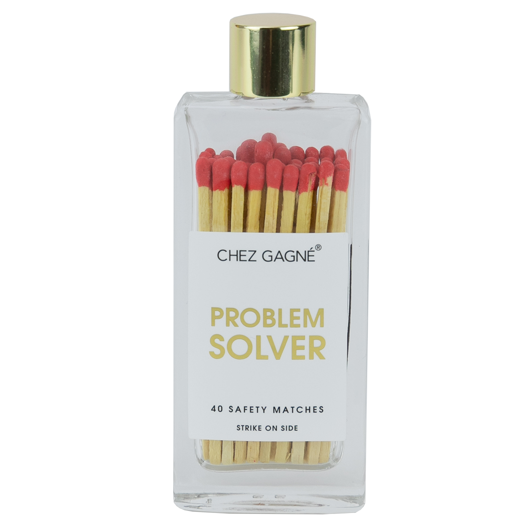 Problem Solver - Glass Bottle Safety Matches