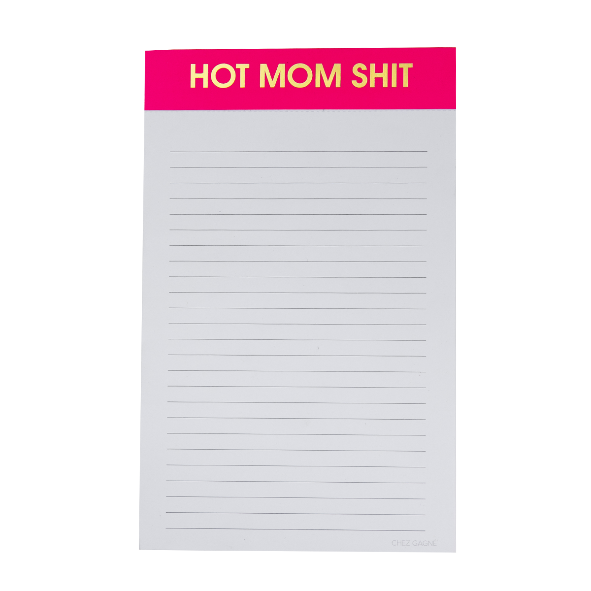 Hot Mom Shit - Lined Notepad