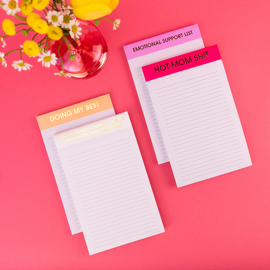 Hot Mom Shit - Lined Notepad