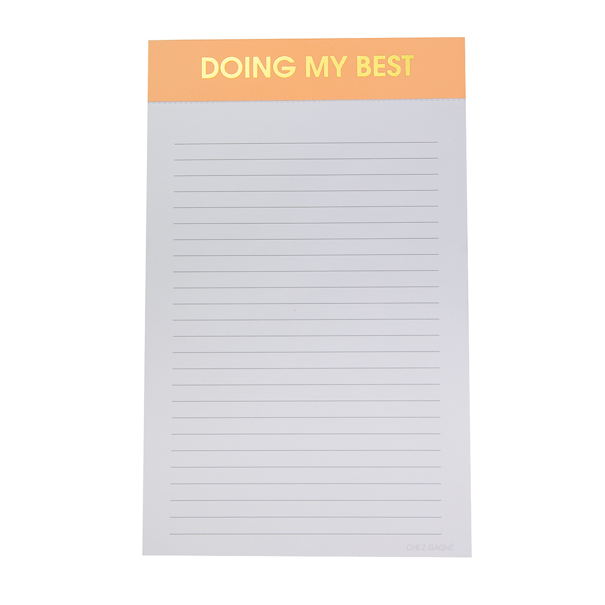 Doing My Best - Lined Notepad