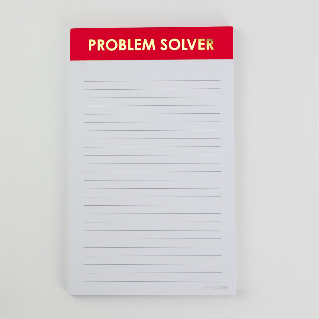 Problem Solver - Lined Notepad