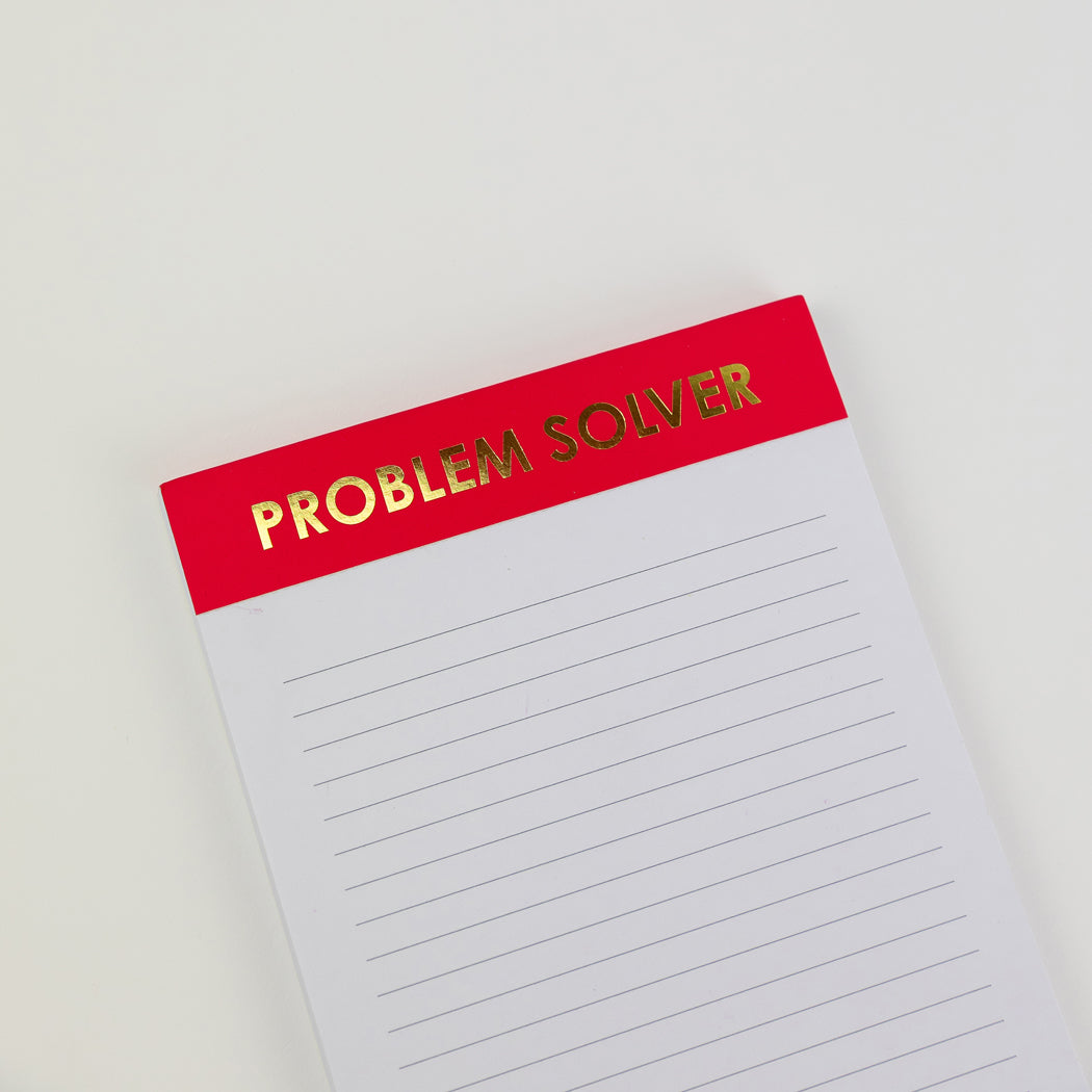 Problem Solver - Lined Notepad