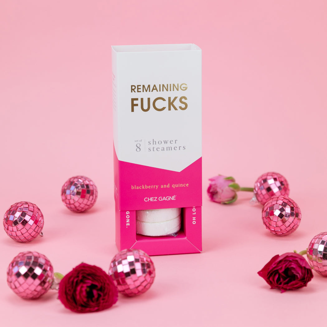 Remaining Fucks - Shower Steamers - Blackberry and Quince