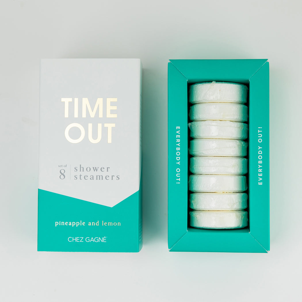 Chez Gagné - Time Out - Shower Steamers - Pineapple + Lemon